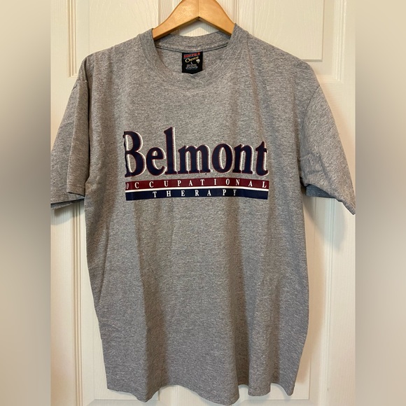 Vintage 80s-90'S SOFFE college sweatshirt, made in the USA, size L, men's polyester navy blue type Vintage Second Hand